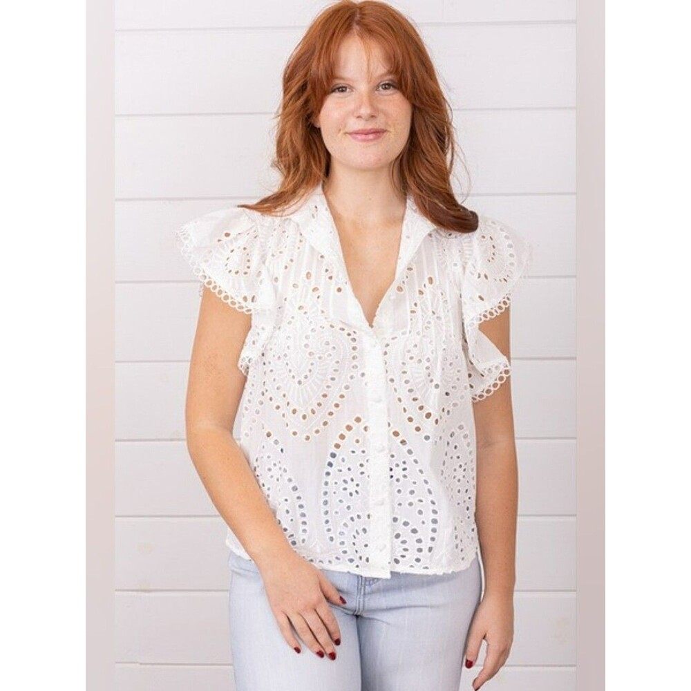 bishop + young Gabrielle Flutter Sleeve